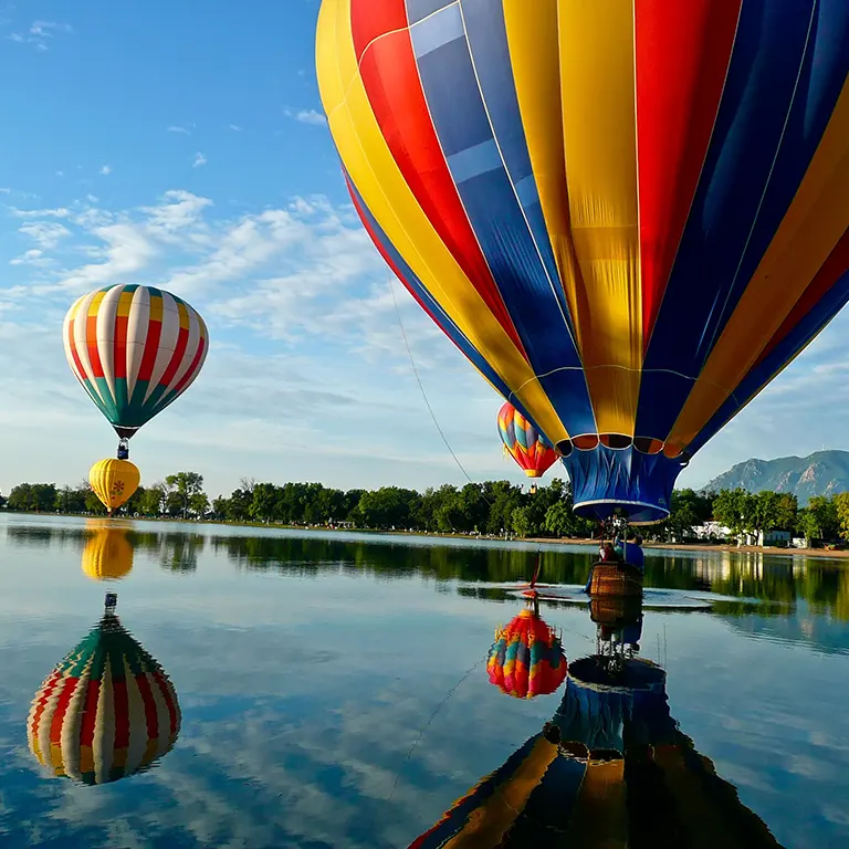 Balade en montgolfière